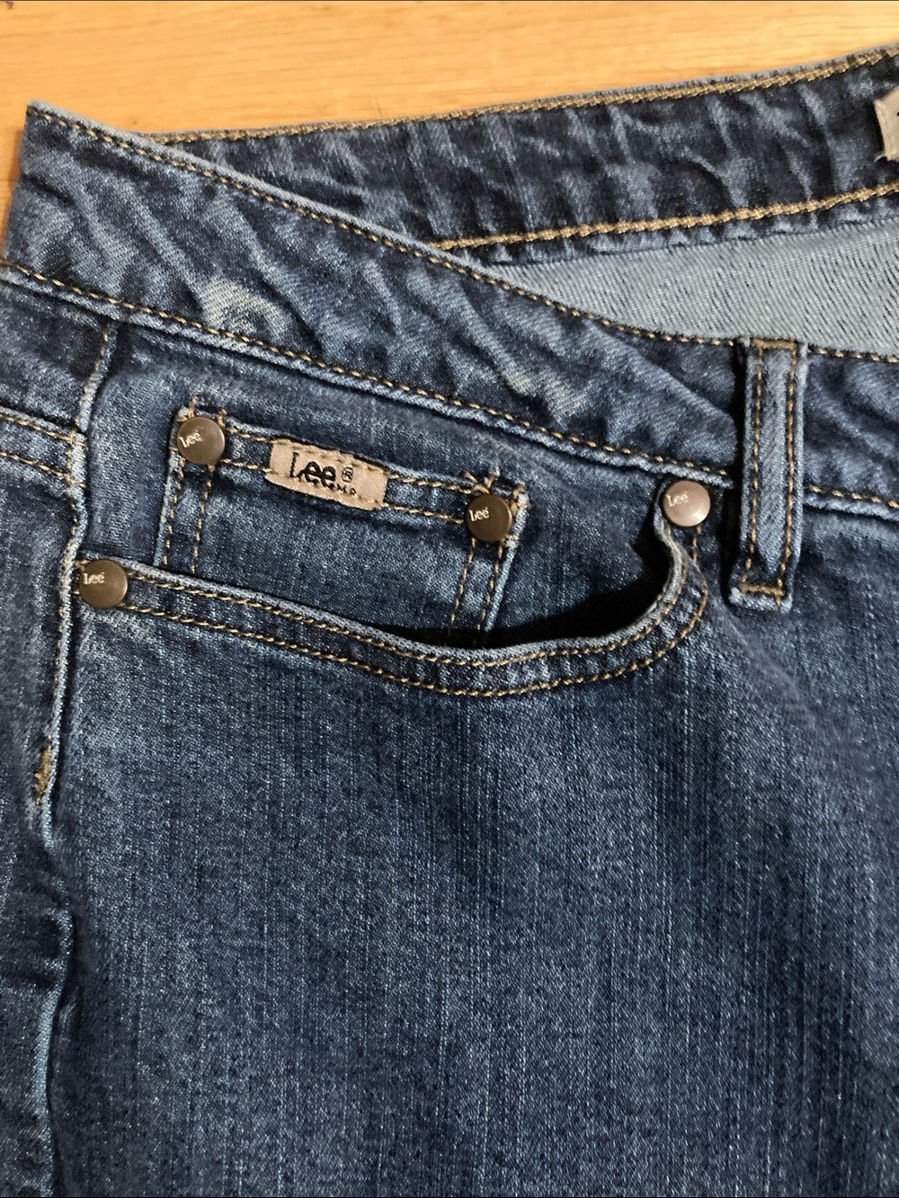 Lee Women's Boot Cut Jeans in Medium Blue